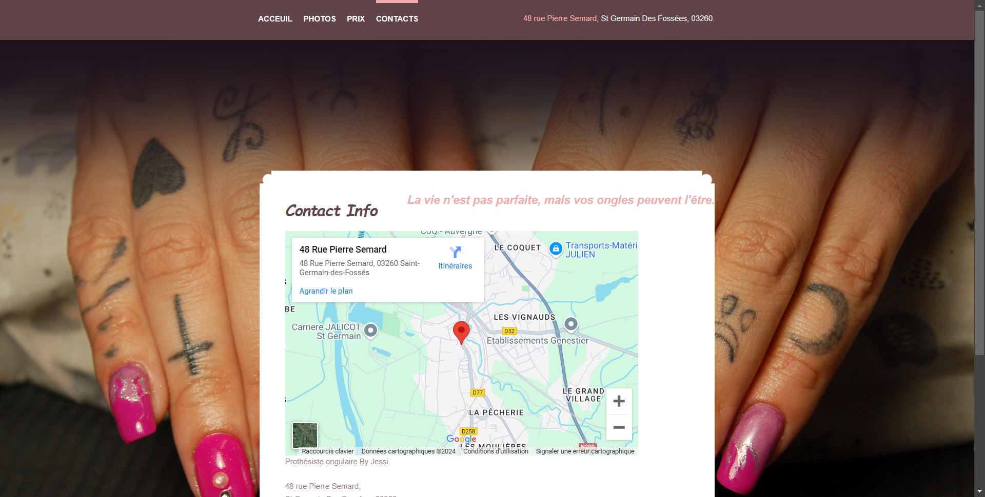 Projet site de la ville de lyon